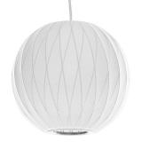 BVH Modern Bubble Lamp Ball Crisscross Pendant Small george nelson Design
