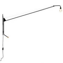 Long rod wall lamp 8302W2-BK