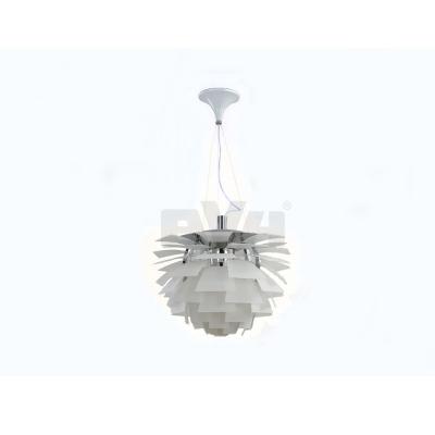 PH Artichoke Lamp glass leaves