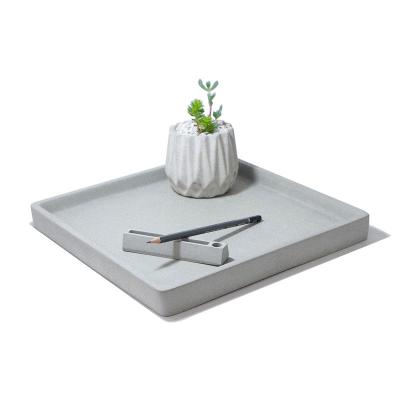 Cement fruit tray Square Tray