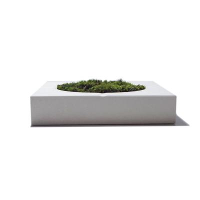 Cement four-sided ashtray Z-11