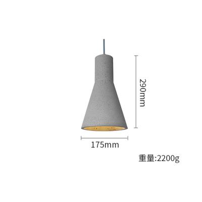 Cement chandelier D-12
