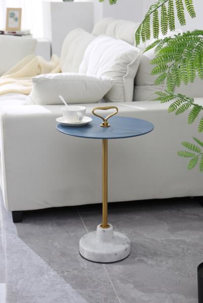 Carbon Steel Marble Coffee Table