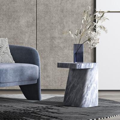 Rome Natural Marble Side Table