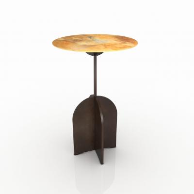 Retro Style Iron Side Table