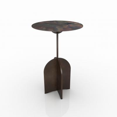 Retro Style Iron Side Table