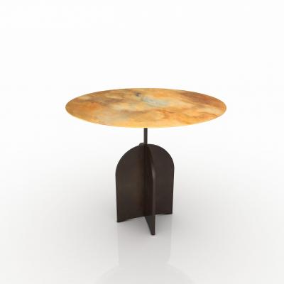 Retro Style Iron Side Table