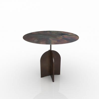 Retro Style Iron Side Table