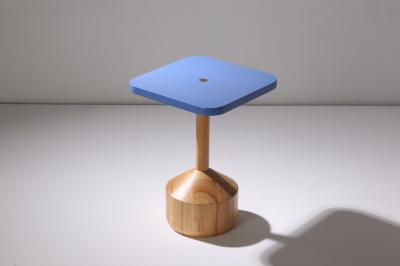 Wood Iron Side Table