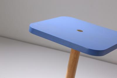 Wood Iron Side Table