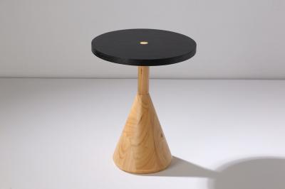 Wood Iron Side Table