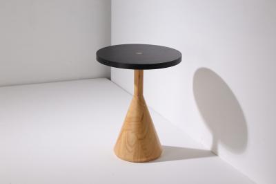 Wood Iron Side Table