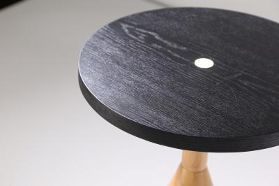 Wood Iron Side Table