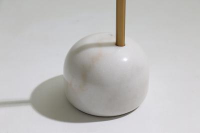 Marble Iron Side Table