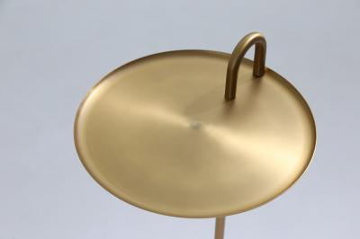 Marble Iron Side Table