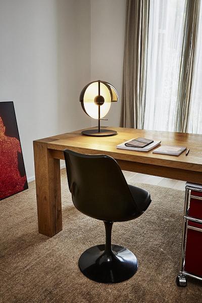 Opaque Metal Lampshade Table Lamps