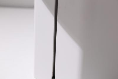 White Carbon Steel Side Table