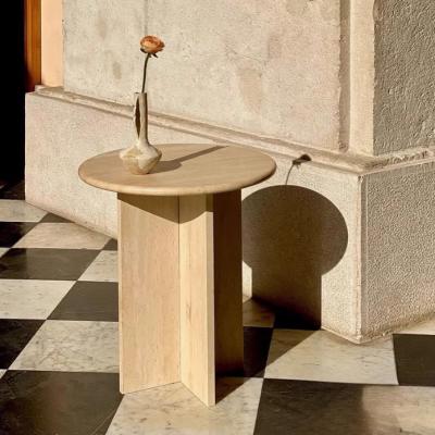 Marble Round Side Table