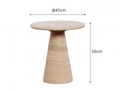 Natural Cave Stones Side Table