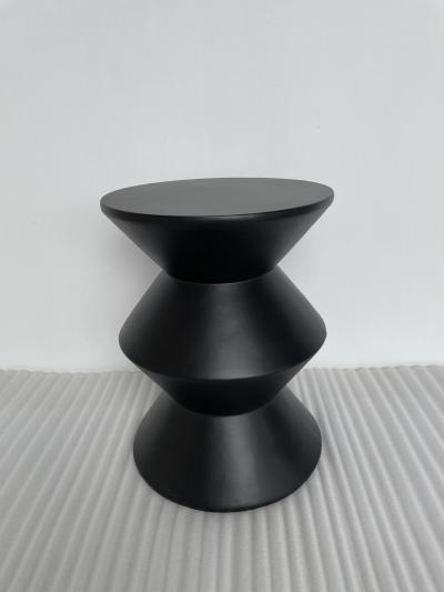Magnesium Oxide Black Side Table