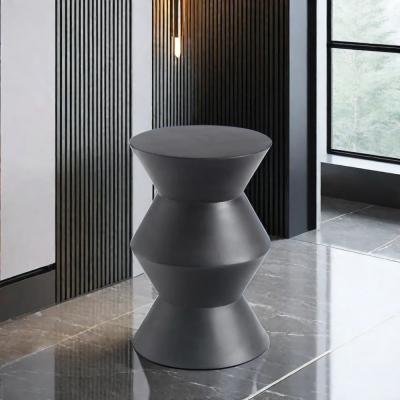 Magnesium Oxide Black Side Table
