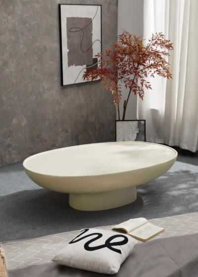 Ellipse Magnesium Oxide Coffee Table