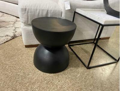 Hourglass Shape Magnesium Oxide Side Table