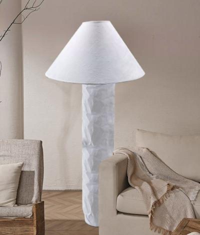 Lampampe DuPont Paper Iron Floor Lamp